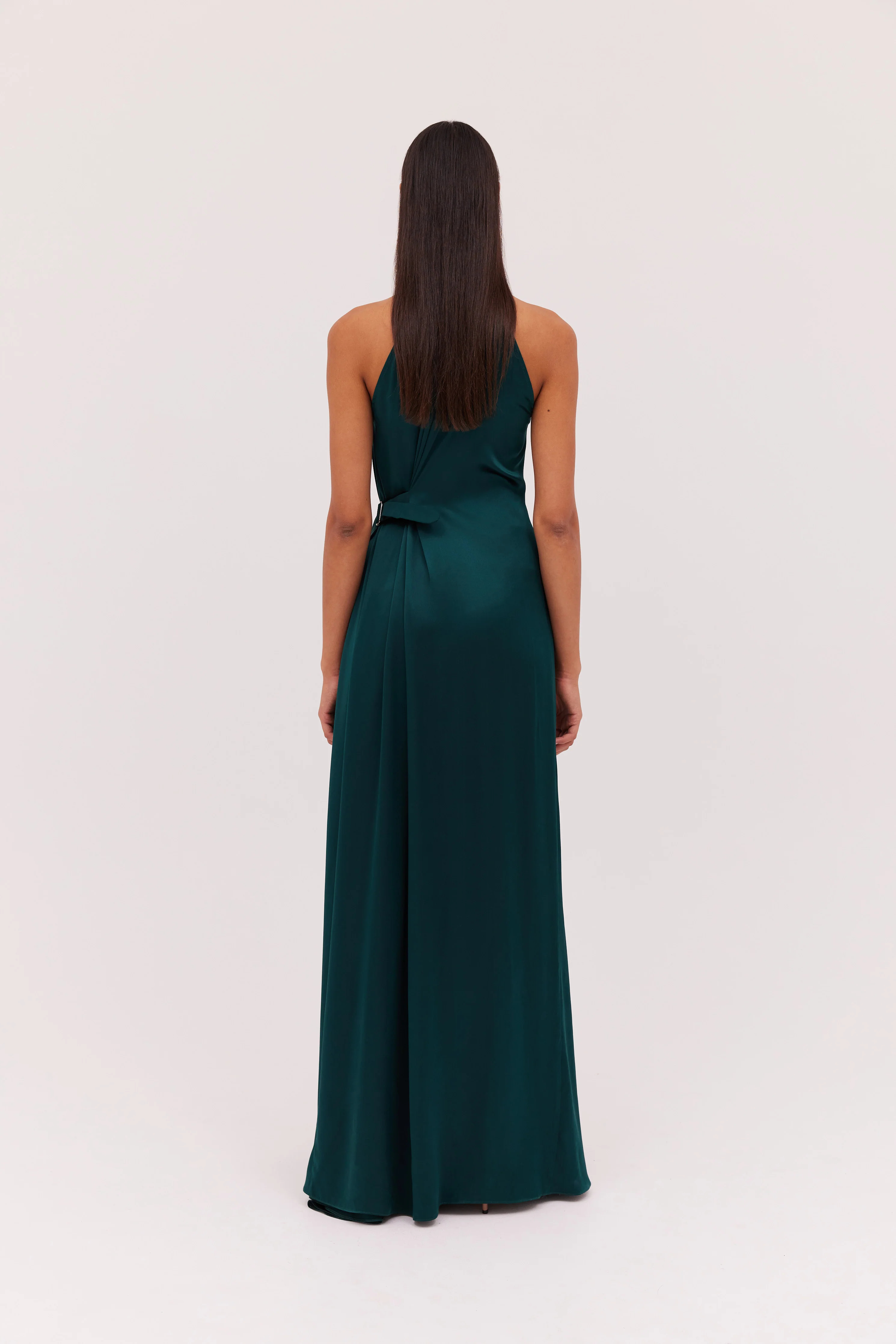 Bianca Spender Isabella Gown Silk Gown Green Size 10 Bianca Spender Isabella Gown Silk Gown Green Size 10